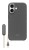 Apple MGY54LL/A pokrowiec na telefon komórkowy 16 cm (6.3") Granit, Szary