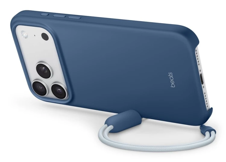 Etui Apple MGTR4LL/A do iPhone 17 Pro Max z podpórką BEATS Kickstand z MagSafe Niebieskie