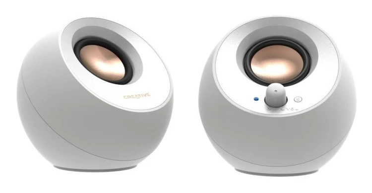 Creative Labs Pebble V3 Biały Przewodowy i Bezprzewodowy 10 W