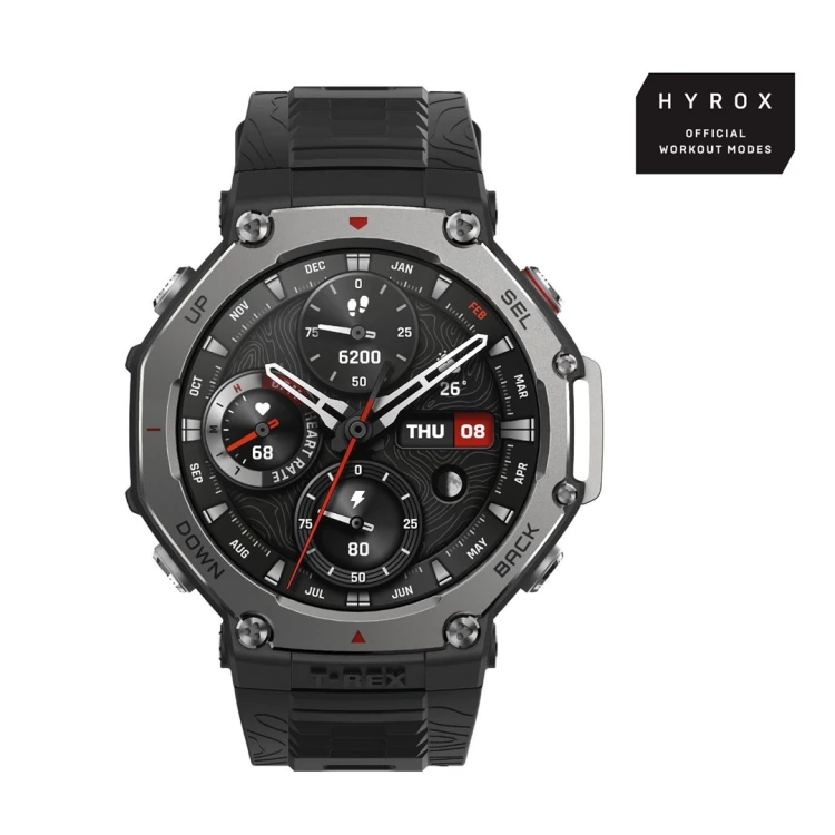 Smartwatch Amazfit T-Rex 3 Onyks, W2323GL1N