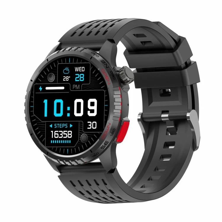 Denver SWG-345B 3,63 cm (1.43") AMOLED Cyfrowy 466 x 466 px Czarny GPS