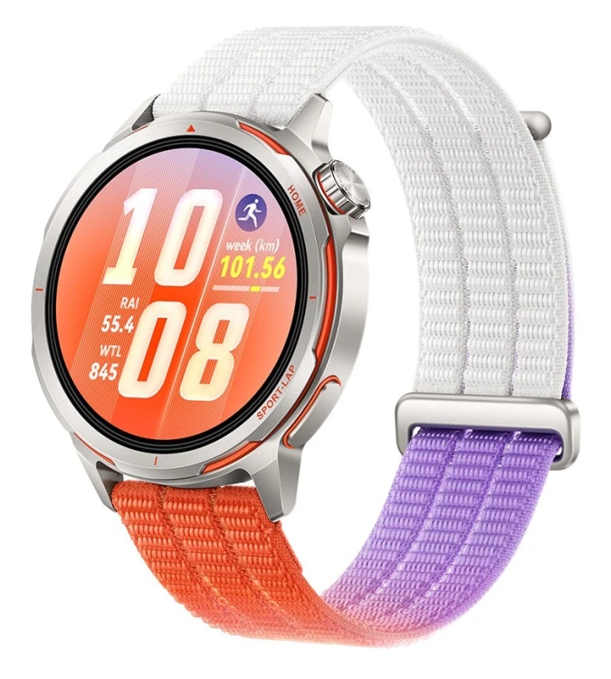 Huawei GT Runner 2 3,35 cm (1.32") AMOLED Cyfrowy 466 x 466 px Ekran dotykowy Tytan GPS