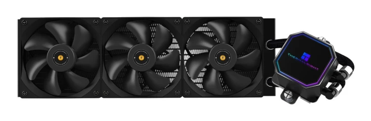 Kompletne chłodzenie wodne Thermalright Frozen Prism 360 BLACK z podświetleniem RGB, 360 mm, czarne