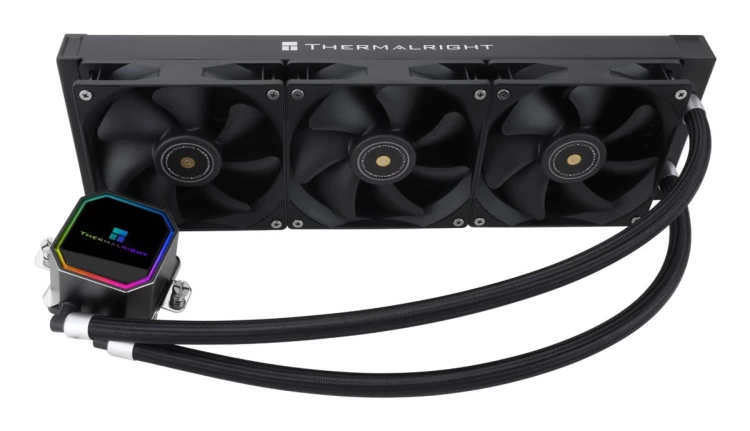 Kompletne chłodzenie wodne Thermalright Frozen Prism 360 BLACK z podświetleniem RGB, 360 mm, czarne