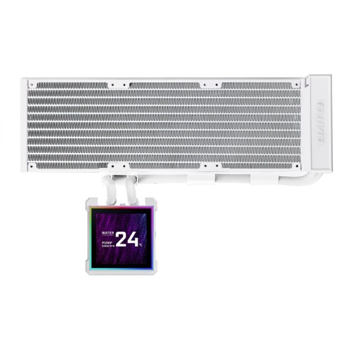 Lian Li HydroShift II LCD-S 360 Fanless Procesor Zestaw do chłodzenia płynami Biały 1 szt.