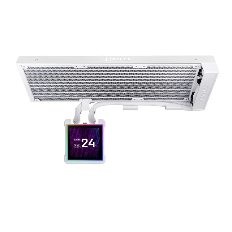 Lian Li HydroShift II LCD-S 360 Fanless Procesor Zestaw do chłodzenia płynami Biały 1 szt.