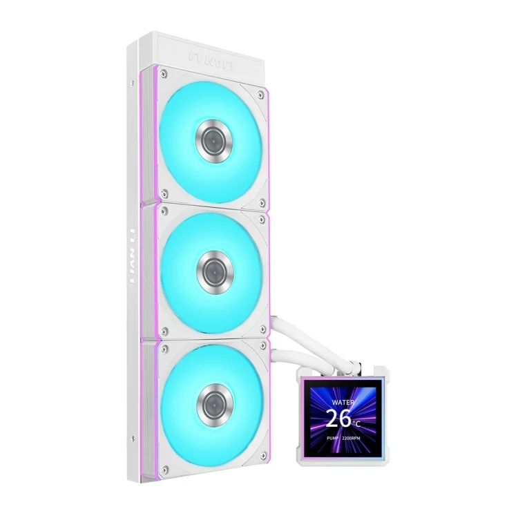 Chłodzenie wodne Lian Li HydroShift II LCD-S 360 CL 12cm Biały