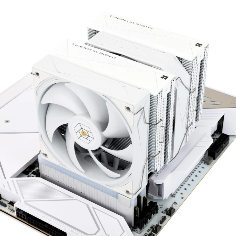 Thermalright Royal pretor 130 Procesor Radiator Biały