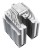 Thermalright Phantom Spirit 120 Procesor Chłodnica powietrza 12 cm Czarny 1 szt.