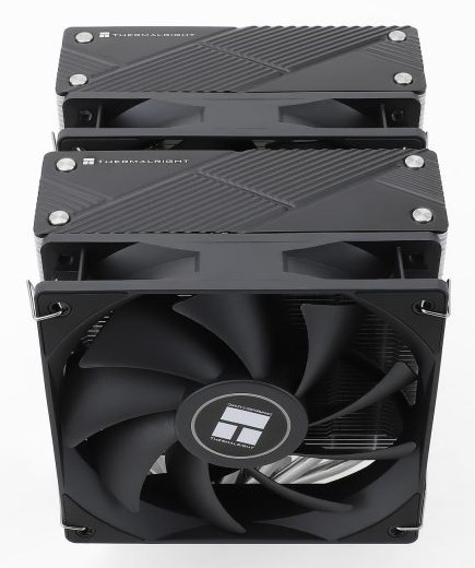 Thermalright Phantom Spirit 120 Procesor Chłodnica powietrza 12 cm Czarny 1 szt.