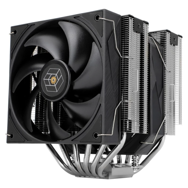 Thermalright Royal pretor 130 Procesor Radiator 13 cm Czarny, Srebrny