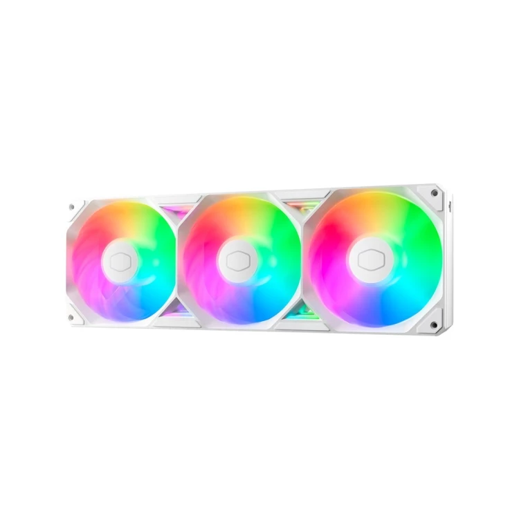 Cooler Master SickleFlow Edge 360 ARGB White edition Obudowa komputera Wentylator 12 cm Biały 1 szt.