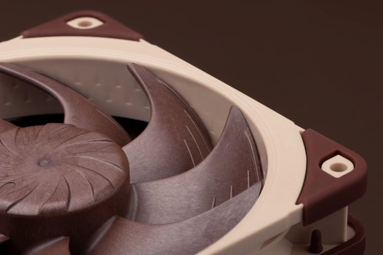 Noctua NF-A12X25 G2 PWM SX2-PP system chłodzenia komputerów Obudowa komputera Wentylator 12 cm Beżowy 2 szt.