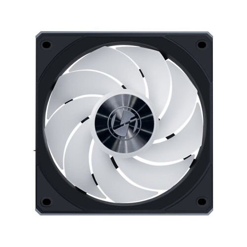 Lian Li 12RCL1W3B system chłodzenia komputerów Obudowa komputera Wentylator 12 cm Czarny