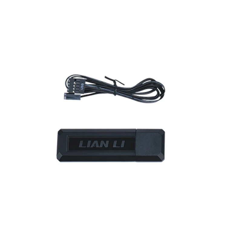Lian Li 12RCL1W3B system chłodzenia komputerów Obudowa komputera Wentylator 12 cm Czarny