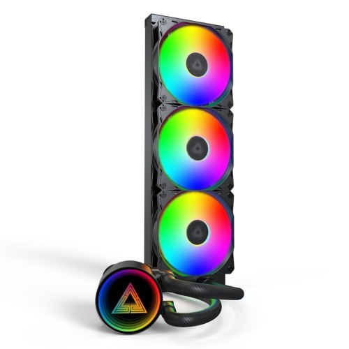Montech LightFlow ARGB 360 Procesor Chłodnica cieczy all-in-one 12 cm Czarny 1 szt.