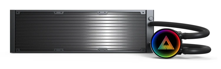 Montech LightFlow ARGB 360 Procesor Chłodnica cieczy all-in-one 12 cm Czarny 1 szt.