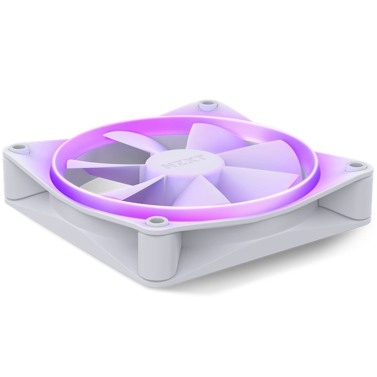 NZXT F120 RGB Triple Pack Obudowa komputera Wentylator 12 cm Biały 3 szt.