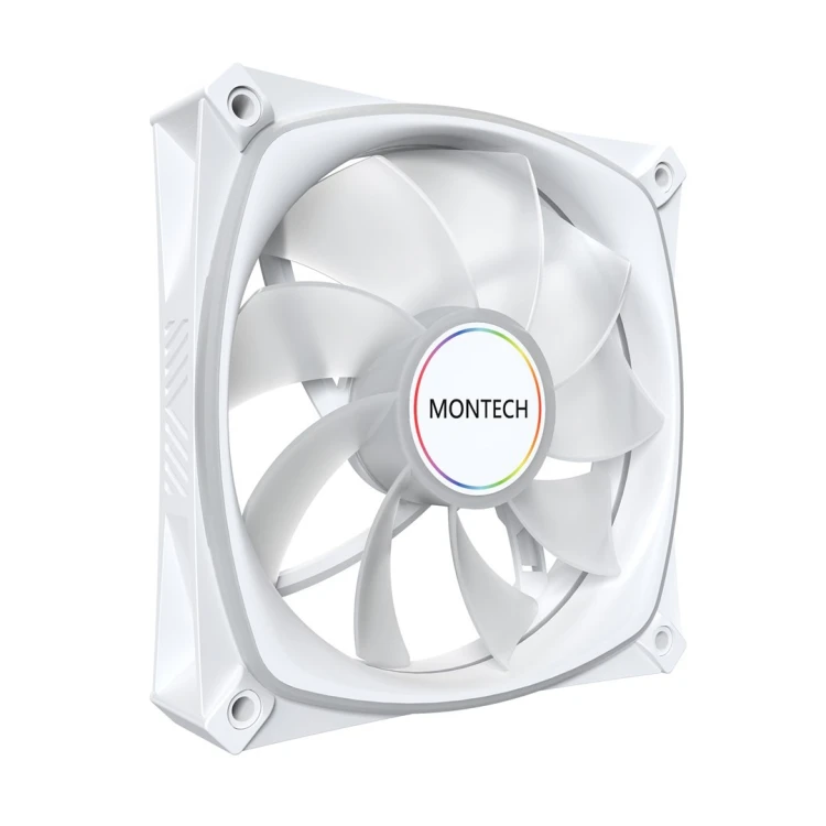 Montech RX120 PRO Obudowa komputera Wentylator 12 cm Biały 3 szt.