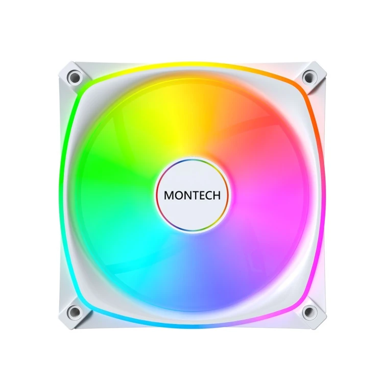 Montech RX120 PRO Obudowa komputera Wentylator 12 cm Biały 3 szt.