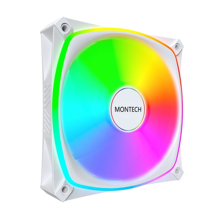 Montech RX120 PRO Obudowa komputera Wentylator 12 cm Biały 3 szt.
