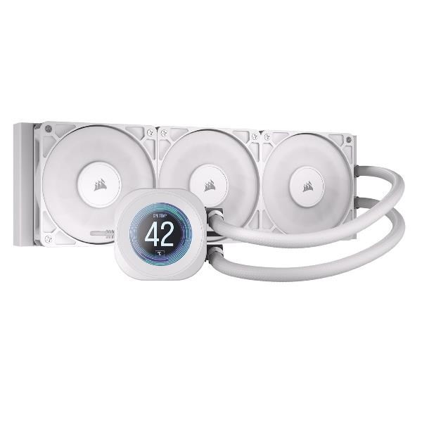 Chłodnica CORSAIR WAK NAUTILUS 360 LCD Biały, Chłodnica 360mm