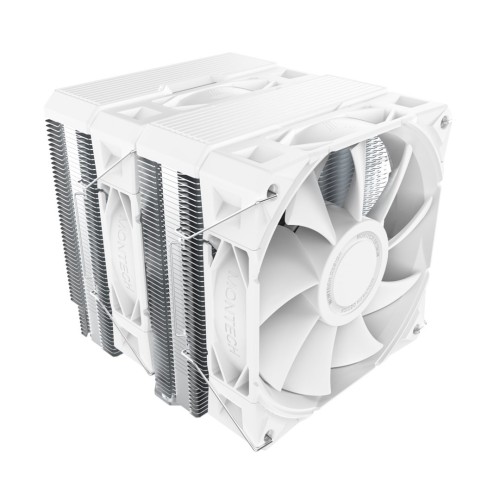 Montech NX600 Procesor Chłodnica powietrza 12 cm Biały 1 szt.