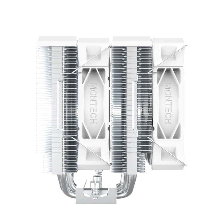 Montech NX600 Procesor Chłodnica powietrza 12 cm Biały 1 szt.