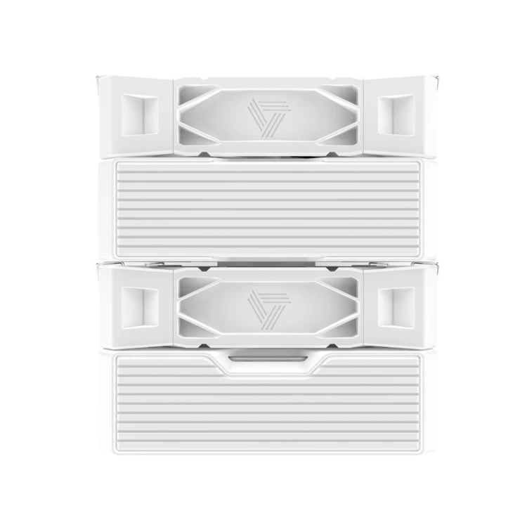 Montech NX600 Procesor Chłodnica powietrza 12 cm Biały 1 szt.