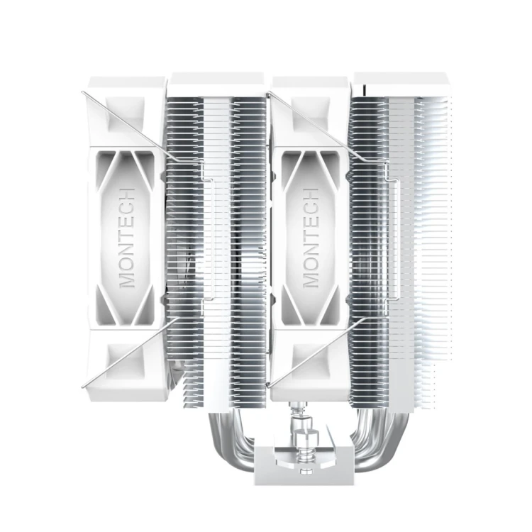 Montech NX600 Procesor Chłodnica powietrza 12 cm Biały 1 szt.