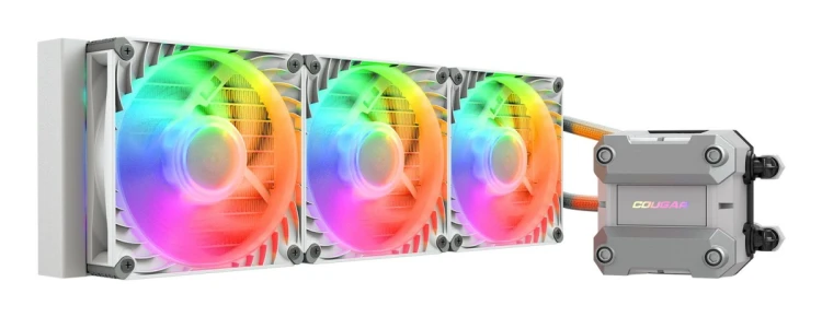 COUGAR Chłodzenie wodne procesora Poseidon Ultra 360 ARGB Biały