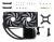 Kompletne chłodzenie wodne TRYX PANORAMA - 280 mm - AMD Socket AM4 (Ryzen) - AMD Socket AM5 (Ryzen Zen4)