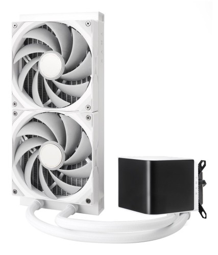 Kompletne chłodzenie wodne - 280 mm biały - AMD Socket AM4 (Ryzen) - AMD Socket AM5 (Ryzen Zen4)