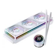 Jonsbo TH-360 AiO Wasserkühlung, ARGB, Segmentanzeige - 360mm, weiß