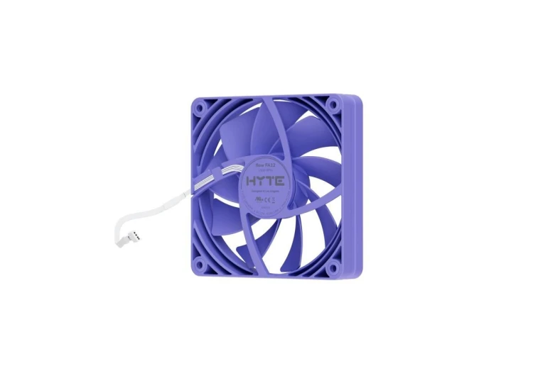 HYTE FAN- -FA12-TM-4 system chłodzenia komputerów Procesor Wentylator 12 cm Fioletowy 4 szt.