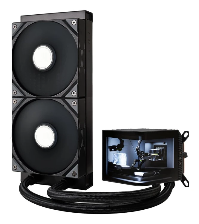 Kompletne chłodzenie wodne TRYX PANORAMA 240 mm - AMD Socket AM4 (Ryzen) - AMD Socket AM5 (Ryzen Zen4)