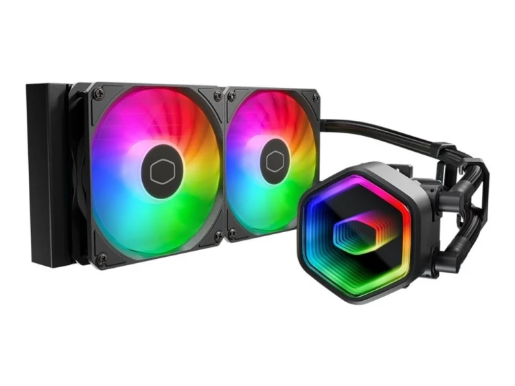 Cooler Master MasterLiquid 240 Core II Procesor Zestaw do chłodzenia płynami 12 cm Czarny