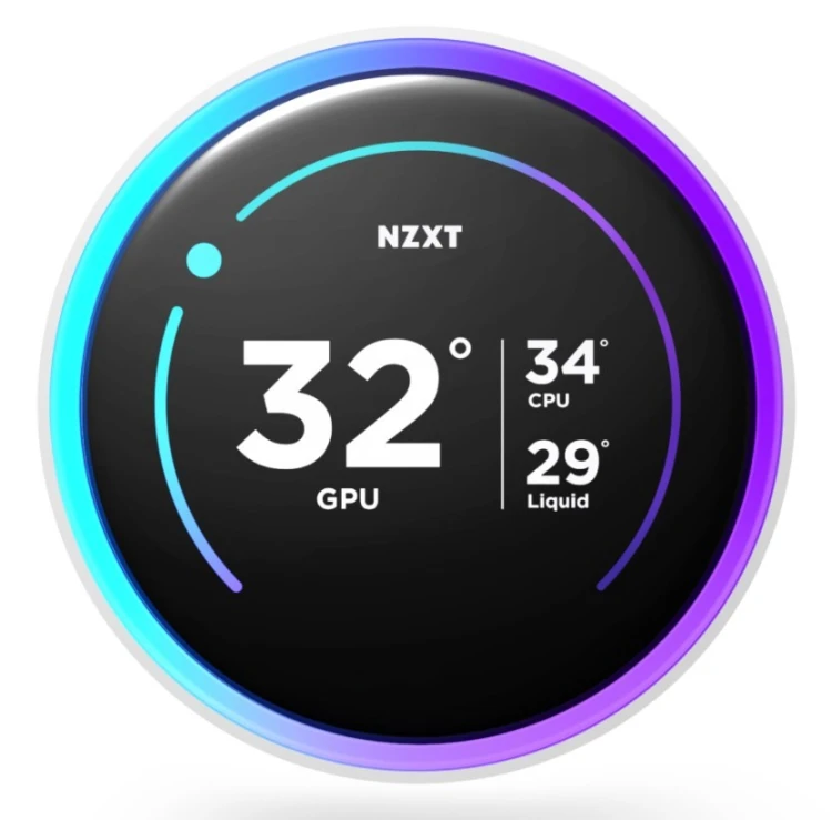 Chłodzenie cieczą NZXT Kraken Elite 280 RGB White (2024) (RL-KR28E-W2)
