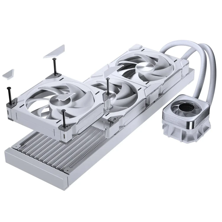 Chłodzenie wodne PHANTEKS Glacier One 420D30 X2 DRGB AiO - 420mm, biały
