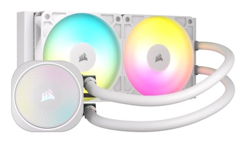 Corsair NAUTILUS 240 RS ARGB Liquid Procesor Chłodnica cieczy all-in-one Biały 1 szt.