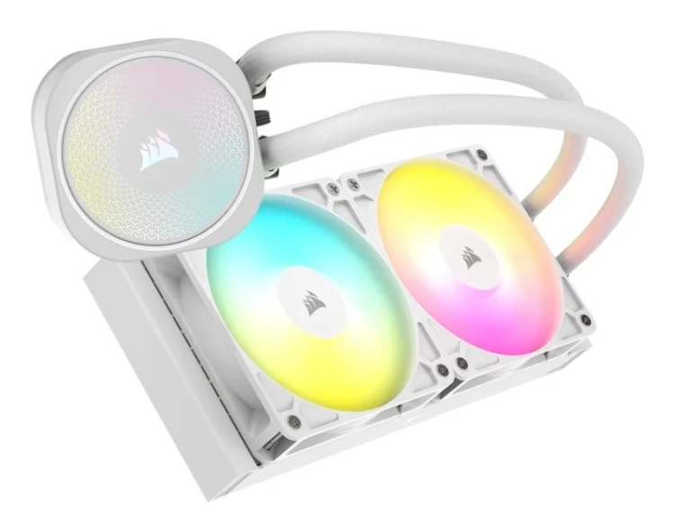 Corsair NAUTILUS 240 RS ARGB Liquid Procesor Chłodnica cieczy all-in-one Biały 1 szt.
