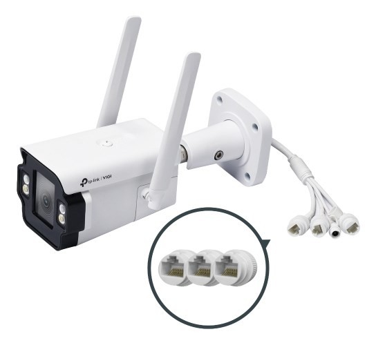 TP-Link INSIGHT S345-4G Tubowa Kamera bezpieczeństwa IP Zewnętrzna 2688 x 1520 px Ściana