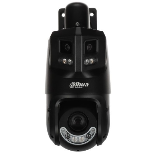 Kamera IP DAHUA SDT4E425-8P-GB-APV1-BLACK SZYBKOOBROTOWA TiOC WizSense Smart Dual Light 4 Mpx 5...125 mm + 8 Mpx PANORAMICZNA - CZARNA