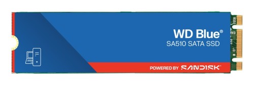 SSD SATA M.2 1TB 6GB/S/BLUE SA510 WDS100T3B0B WDC