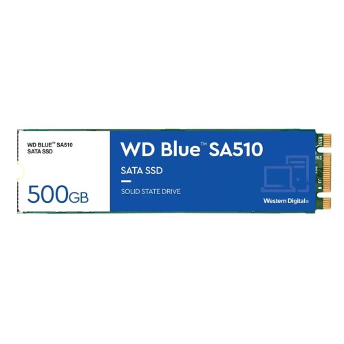 Dysk SSD WD 500GB BLUE WDS500G3B0B M.2 SA510 2280/SATA III 6GB/S