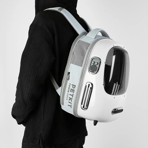 PETKIT Breezy 2.0 Plecak podróżny dla zwierząt (Kremowy) Transporter