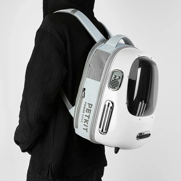 PETKIT Breezy 2.0 Plecak podróżny dla zwierząt (Kremowy) Transporter