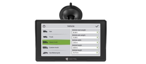 Navitel E777 Truck system nawigacji Stały  (7")