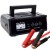 Qoltec Inteligentna mikroprocesorowa ładowarka 12V  24V 25A| Prostownik z funkcją naprawy do akumulatora AGM GEL SLA | LCD