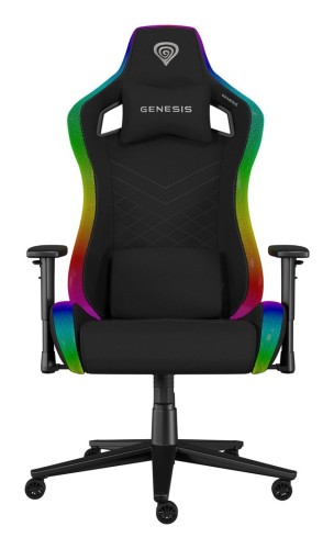 Fotel do gry GENESIS NFG-2247 - fotel dla gracza z obitym siedziskiem